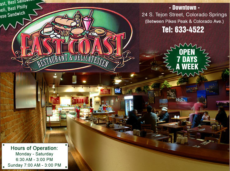 East Coast Restaurant And Deli